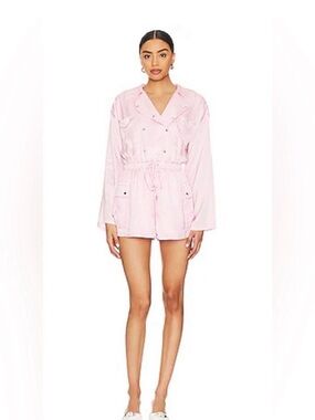 NEVER WORN! Lovers + Friends Blush Pink Button-Front Shirt